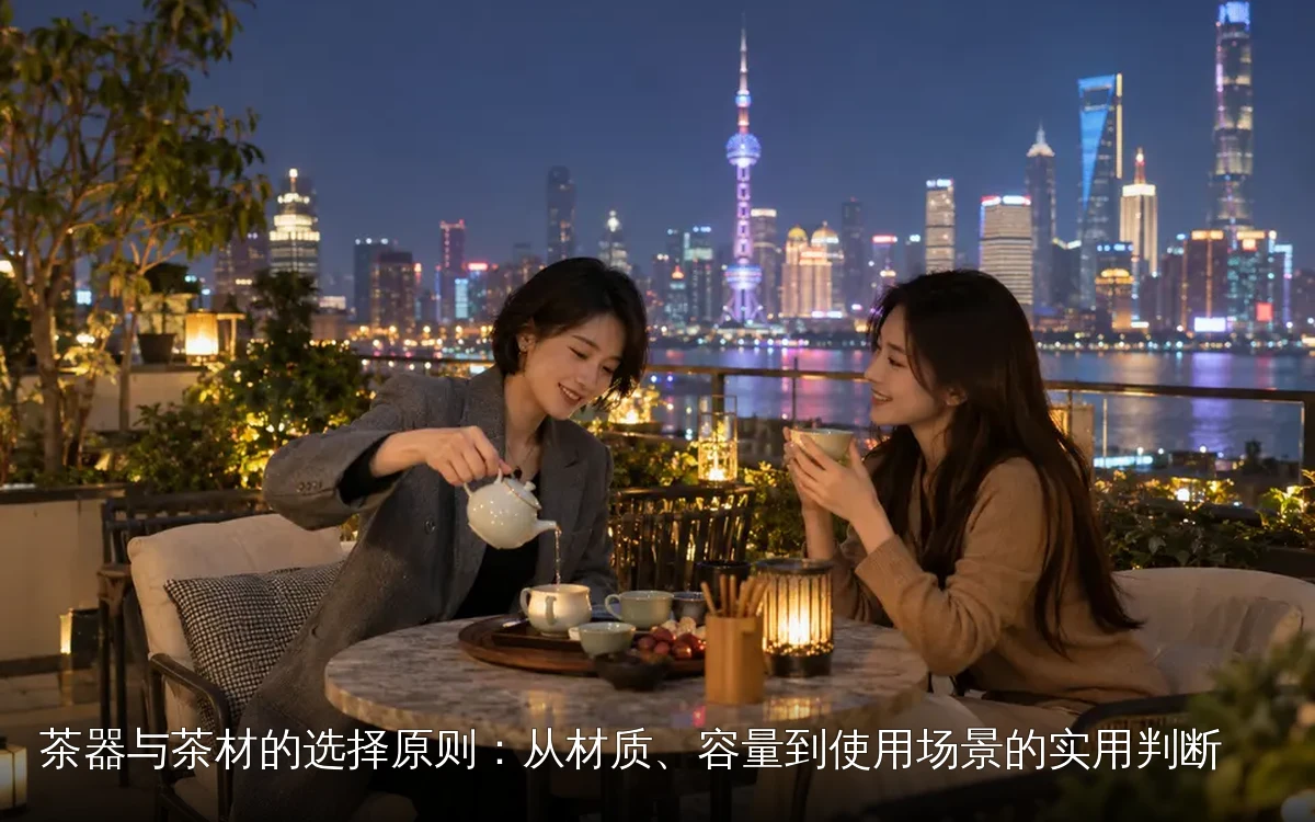 茶器与茶材的选择原则：从材质、容量到使用场景的实用判断