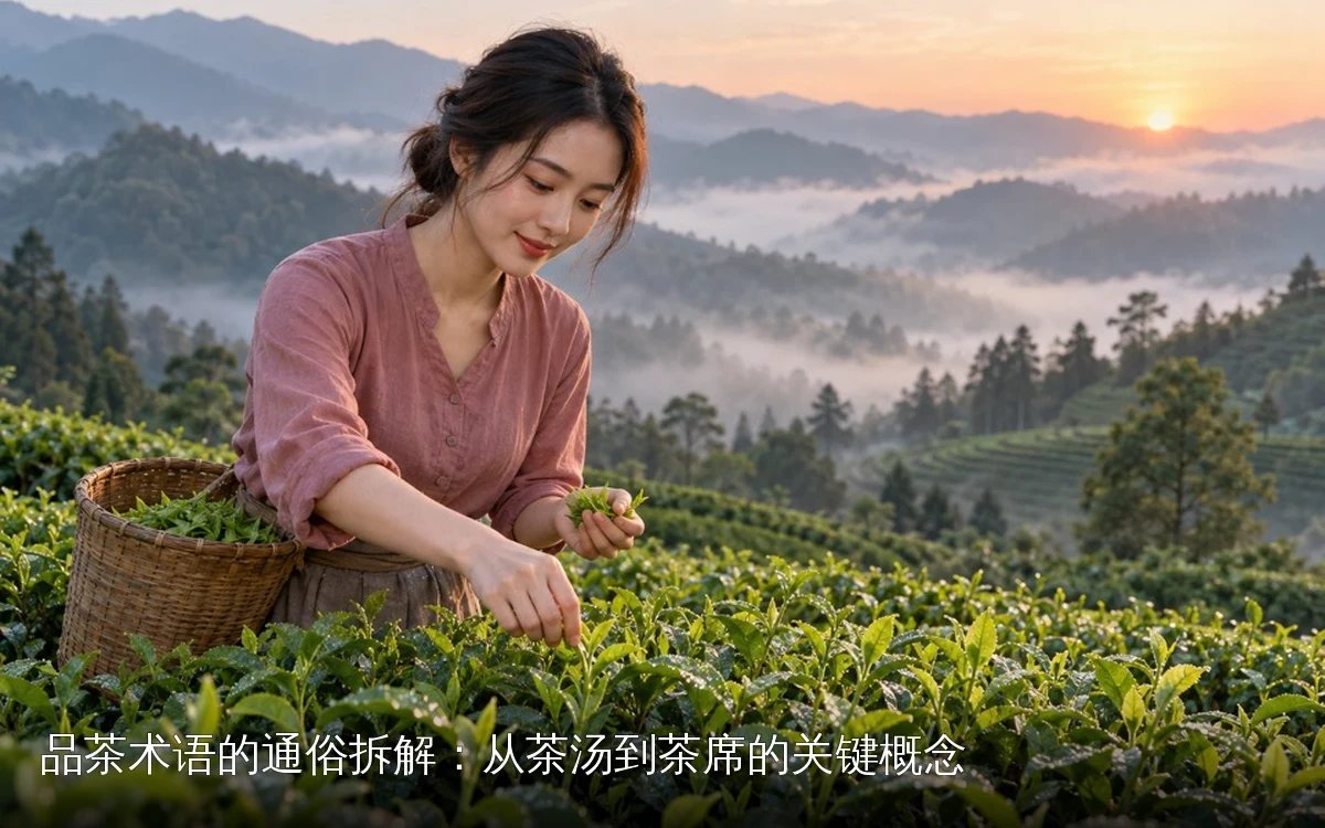 品茶术语的通俗拆解：从茶汤到茶席的关键概念